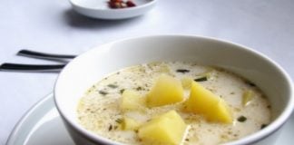 Supă de cartofi ca la Oradea