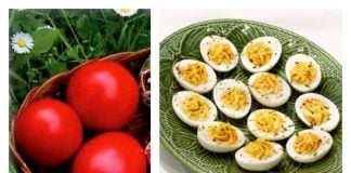 Rețete cu ouă fierte