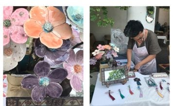 Mădălina Ion Dima, artist plastic: Pentru că iubim sticla, punem un pic de suflet în fiecare zdrăngănea ce ne iese din mâini